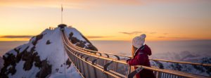 Test your limits at Glacier 3000