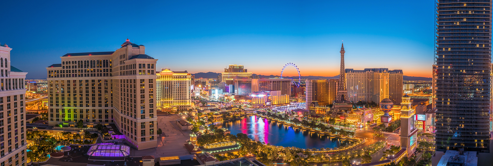 New Year Glitz on the Las Vegas Strip