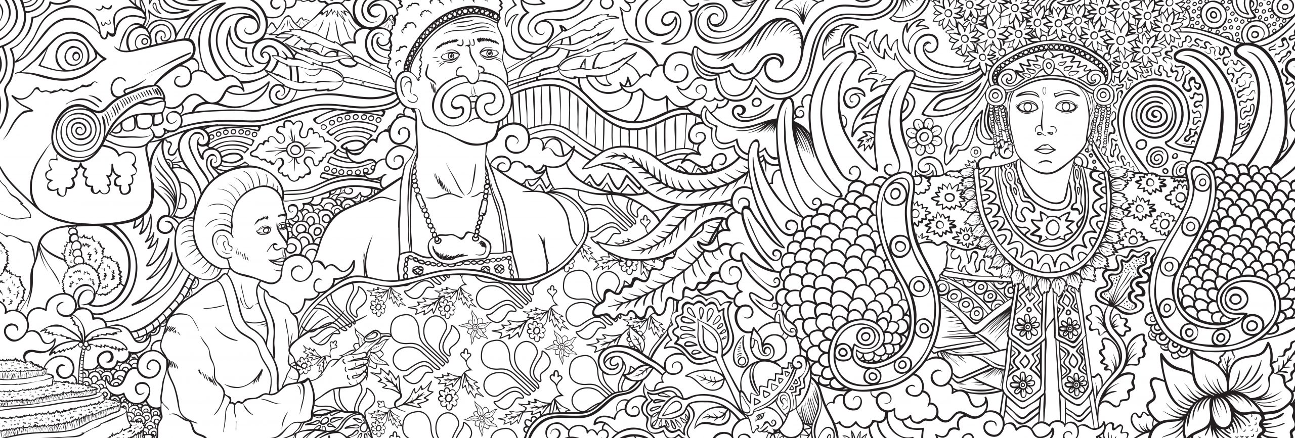 Colouring for Creative Travellers